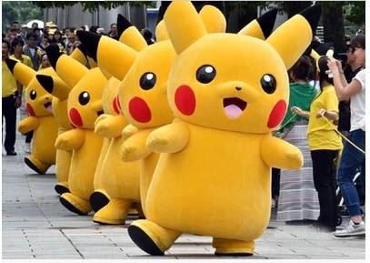 Giant Pikachu Cosplay Halloween Costume